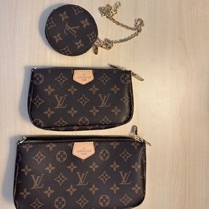 Louis Vuitton Cross Body with multi pouchette